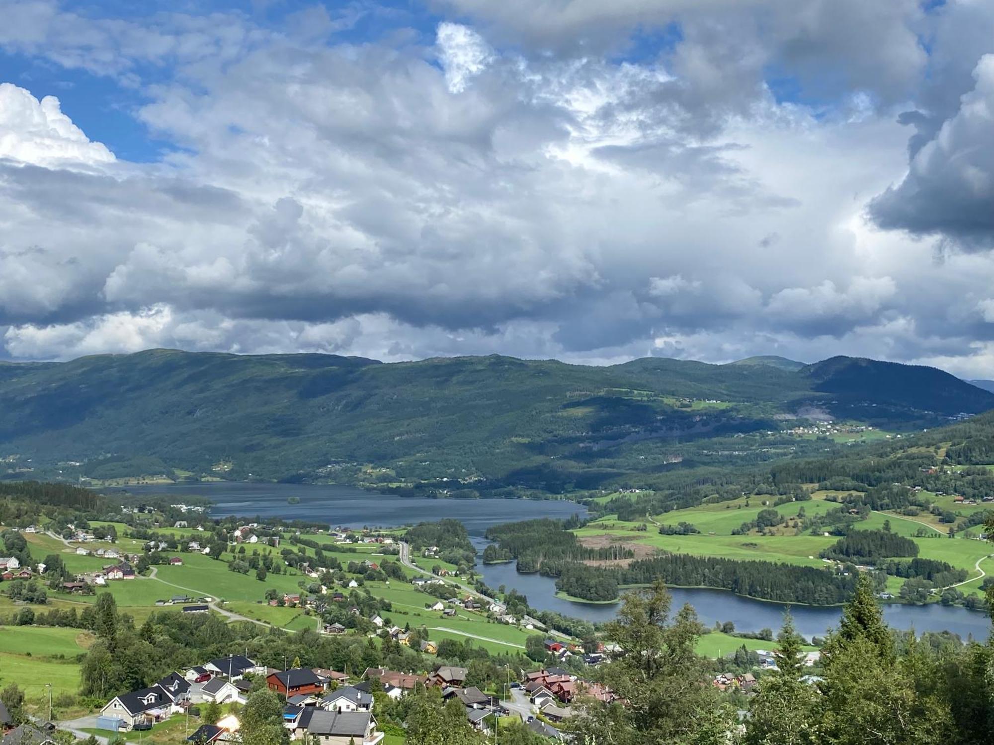 Voss - Flott Hytte I Bavallen Skulestadmo Buitenkant foto